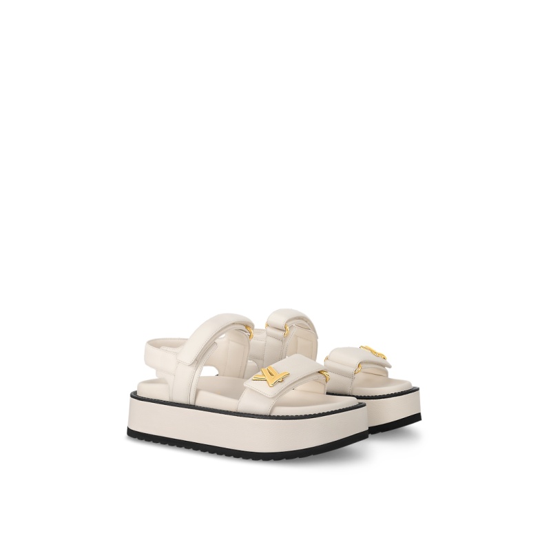 LV Sunset Platform Comfort Sandal - Image 1